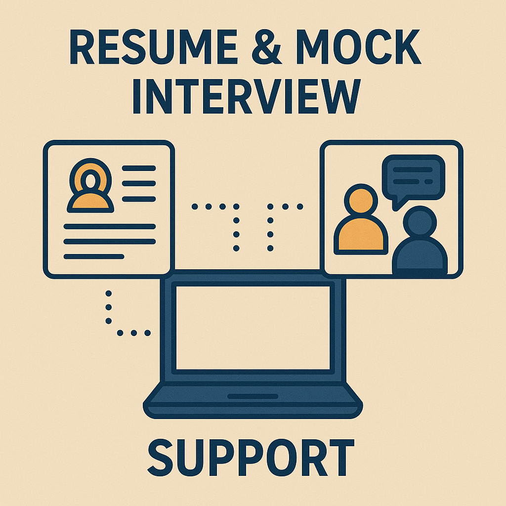 Resume & Mock Interview Support icon